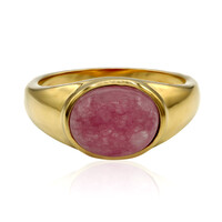 Zilveren ring met een roze kwarts