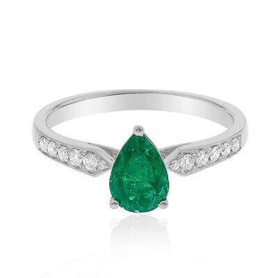 Gouden ring met een AAA tsavoriet (CIRARI)