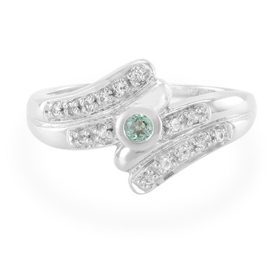 Zilveren ring met een alexandriet