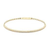 Gouden armband met I1 (H) Diamanten (CIRARI)