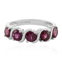 Zilveren ring met Tocantin Granaten