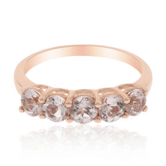 Gouden ring met AAA Morganieten
