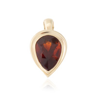 Gouden hanger met een Madeira citrien (CUSTODANA)