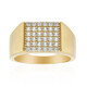 Zilveren ring met zirkonen (M de Luca)