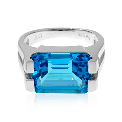 Zilveren ring met een Marambaia-topaas