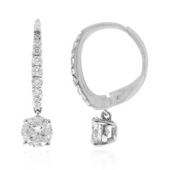 Gouden oorbellen met I1 (H) Diamanten (CIRARI)