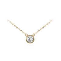 Gouden halsketting met een Diamant SI1 (G)