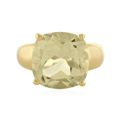 Zilveren ring met een Limoen Kwarts