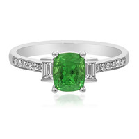 Gouden ring met een AAA tsavoriet (CIRARI)