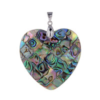 Zilveren hanger met een Abalone schelp