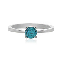 Zilveren ring met een Ratanakiri zirkoon
