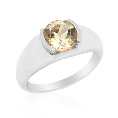 Zilveren ring met een Gouden Labradoriet