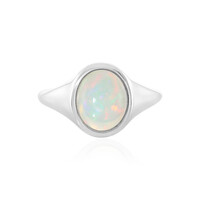 Zilveren ring met een Welo-opaal
