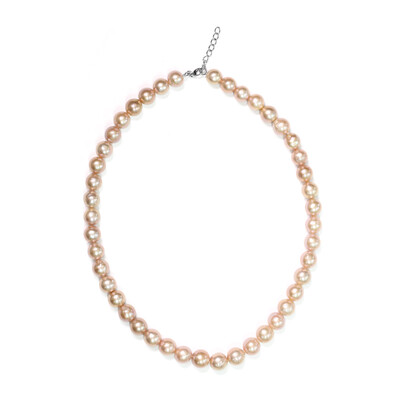 Zilveren halsketting met Ming Parels (TPC)