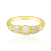 Gouden ring met een Coober Pedy opaal (Mark Tremonti)