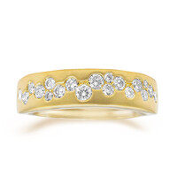 Gouden ring met een I1 (H) Diamant (CIRARI)