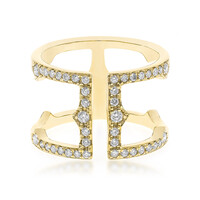 Gouden ring met SI2 (H) Diamanten (CIRARI)