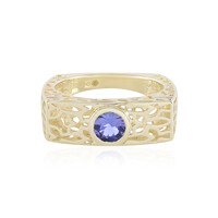 Gouden ring met een AAA tanzaniet (Ornaments by de Melo)