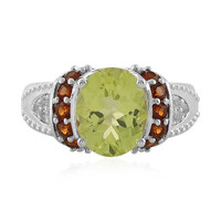 Zilveren ring met een Limoen Kwarts