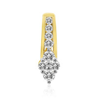 Gouden hanger met IF Diamanten (D)