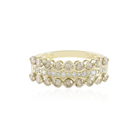 Gouden ring met I2 Champagne Diamanten (de Melo)