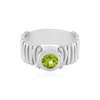 Zilveren ring met een Arizona-peridoot