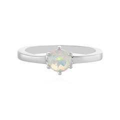 Zilveren ring met een Welo-opaal