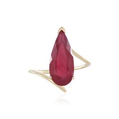 Gouden ring met een Madagaskar Robijn (de Melo)