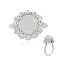 Zilveren ring met een Welo-opaal
