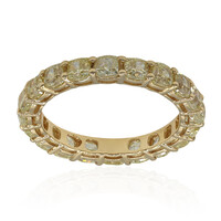 Gouden ring met gele S12 diamanten (CIRARI)
