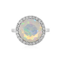 Zilveren ring met een Welo-opaal