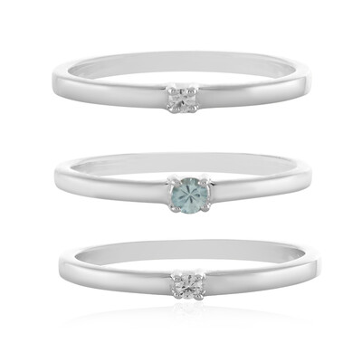 Zilveren ring met een Ratanakiri zirkoon
