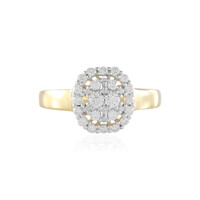 Gouden ring met SI2 (H) Diamanten (de Melo)