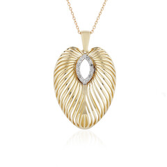 Gouden halsketting met I1 (I) Diamanten (Ornaments by de Melo)