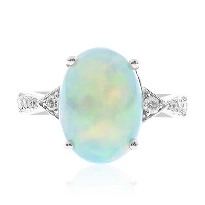 Gouden ring met een AAA Welo-opaal (CIRARI)