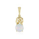 Gouden hanger met een Welo-opaal (Ornaments by de Melo)