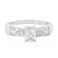 Zilveren ring met een Himalaya beril