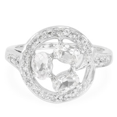 Zilveren ring met goshenieten