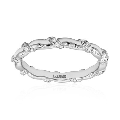 Platina ring met Diamanten SI2 (G)