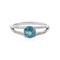 Zilveren ring met een Ratanakiri zirkoon