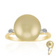 Gouden ring met een Gouden Kabira Zuidzee Parel (TPC)