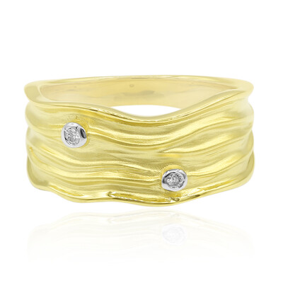 Zilveren ring met een I1 (G) Diamant (Annette)