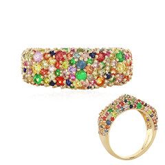 Gouden ring met saffieren (Adela Gold)