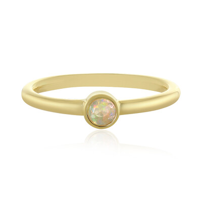 Zilveren ring met een Welo-opaal