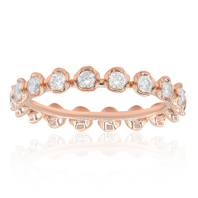 Gouden ring met VS2 (H) Diamanten (CIRARI)