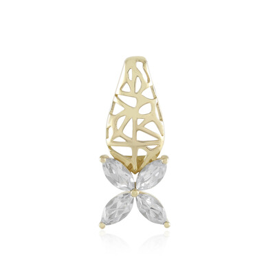 Gouden hanger met zirkonen (Ornaments by de Melo)