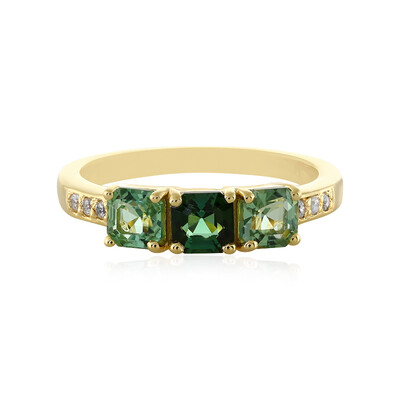 Zilveren ring met Nigeriaanse Neon Toermalijnen