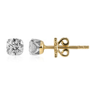Gouden oorbellen met Diamanten SI1 (G)