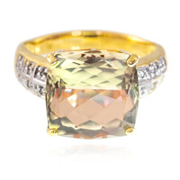 Gouden ring met een zultaniet