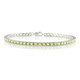 Zilveren armband met peridoots